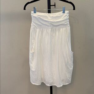 Velvet by Graham & Spencer Strapless White Dress